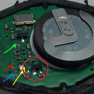 TRA01 - TRANSISTOR SMD 4 PIN PER RADIOCOMANDO BMW