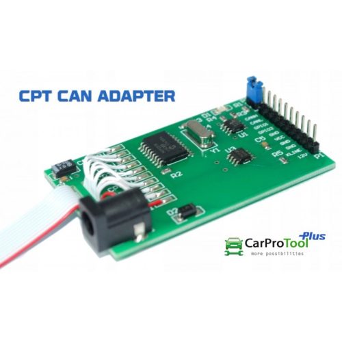 CPTCAN - ADATTATORE CAN PER PROGRAMMATORE CAR PRO TOOL + ALIMENTATORE 12V