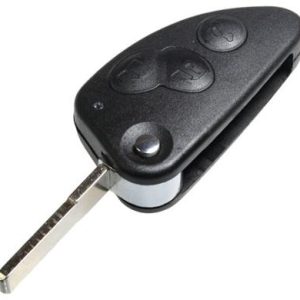 Radiocomando Chiave Auto Alfa Romeo 147, GT, 3 Tasti.
 Ub. K14