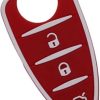 Gommino 3 Tasti, per radiocomando Alfa Romeo Giulietta, MiTo, nuova versione, OEM, Ub. M6
