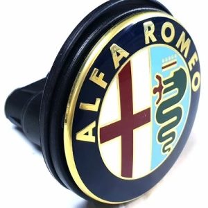 Blocchetto Serratura Cofano Posteriore Auto Alfa Romeo 145, con Logo.
Ub. X4