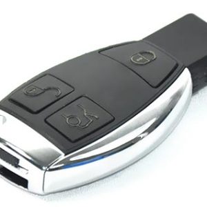 Radiocomando Chiave Auto Mercedes Benz Classe A, Classe B, Classe C, Classe E, Classe ML, Classe CLK, Classe SLK, 3 Tasti.
Ub. A2; A3