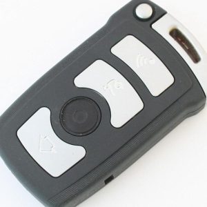 Guscio radiocomando auto Bmw Serie 7, E65, E66, E67, 4 tasti, con lama HU92.
Ub. J16