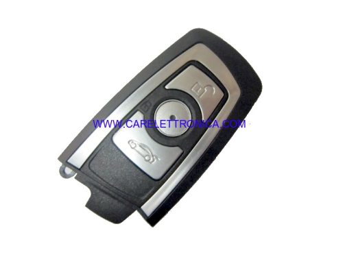 Guscio radiocomando auto Bmw Serie 3 F30, F31, 5 F90, X3 F25, X5 F15 F85, X6 F16  F86 3 tasti, senza lama.
Ub. L7