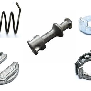 Kit Ricambi per Riparazione Serratura Portiera, Dispositivo Chiusura Auto, Bmw Serie X5 E53, Serie X3 E83.
 Ub. W18