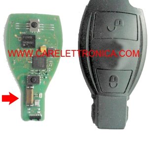 Bobina Transponder Vergine Radiocomando Chiave Auto Radiocomando Chiave Auto Mercedes Benz Classe A, Classe B