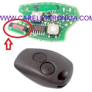 Bobina Transponder Vergine Radiocomando Chiave Auto Radiocomando Chiave Auto Rnlt Modus, Clio 3