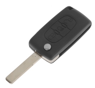 Radiocomando Chiave Auto Citroen C4, C5, C6, DS4, 3 Tasti, 6554TE, 649083, 649097.
 Ub. C12