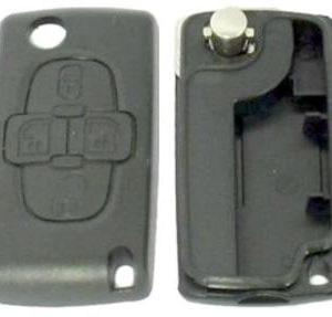Guscio radiocomando auto Citroen C8, 4 tasti, senza lama.
Ub. M10