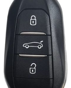 Radiocomando Chiave Auto Citroen C4 Picasso, C4 Grand Picasso, 3 Tasti, 98070618ZD, 96742552ZD.
 Ub. C14