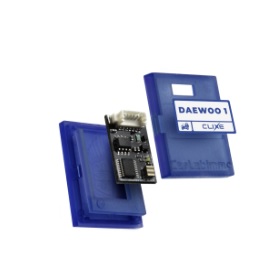 Emulatore Immo Off Clixe Daewoo 1, Centralina con Connettore Rosso-Bianco e Con Connettore Blu.
 Ub. L18