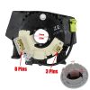 Sensore airbag, contatto spirilato, sensore angolo sterzo devioluci Nissan Qashqai J10 (3 connettori) B5567BH00A (39 mm interno).
 Ub. Y12