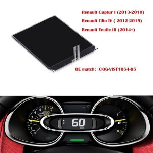 Display LCD Per Strumentazione Renault Clio IV Captur I Trafic III, COG-VIST1054-05