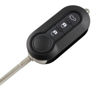 Radiocomando compatibile Chiave Auto Fiat 500 312, Nuova Panda 319, Grande Punto 199, Punto EVO 199, Fiorino, Dobl&ograve;, Qubo, 3 tasti. Ub.N10, N11, N12