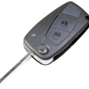 Guscio radiocomando auto Fiat Idea 350, Fiat Punto 199, Fiat Dobl&ograve; 263, Fiat Qubo 225, 3 tasti, con lama SIP22.
Ub. M1