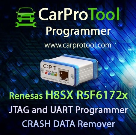 Attivazione Car Pro Tool Per RENESEAS H8SX R5F6172x JTAG UART