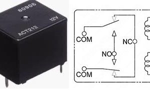 Relay Nais ACT212 12VDC