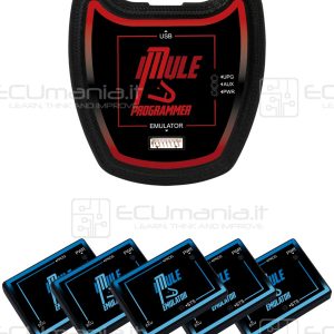 iMule Pack Plus 5, include 5 iMule Emulator, iMule Programmer e Software di Gestione