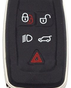 Guscio radiocomando auto Land Rover, Range Rover, 5 tasti, senza lama.
 Ub. J1