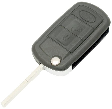 Guscio radiocomando auto Land Rover, 3 tasti, con lama HU101.
Ub. J1