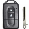 Radiocomando Chiave Auto Nissan Micra K12 Keyless 2 Tasti, 285E3AX605, 285E3BC00A
 Ub. C19