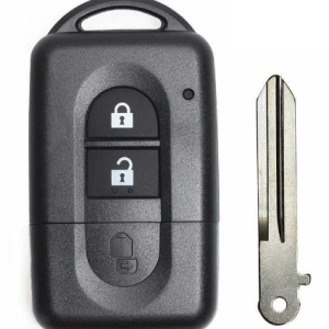 Radiocomando Chiave Auto Nissan Qashqai J10, Pathfinder, X-Trail 2 Tasti, 285E3EB30A, 285E3-EB30A, 285E34X00A, 285E3-4X00A.
Ub. C19