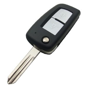 Radiocomando Chiave Auto Nissan Qashqai J11, X-Trail, Micra K14, 2 Tasti.
 Ub. C19