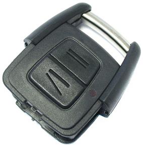 Guscio radiocomando auto Opel, 2 tasti, senza lama.
Ub.H1