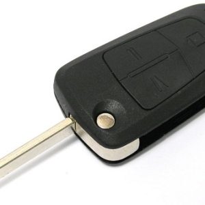 Guscio radiocomando auto Opel, 3 tasti, con lama HU100.
 Ub.H5