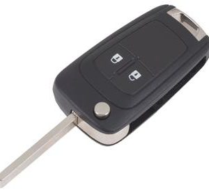 Guscio radiocomando auto Opel, 2 tasti, con lama HU100.
Ub.H8, H9