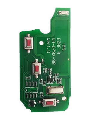 PCB Sostitutivo Per Radiocomando ID48 3 Tasti
