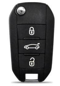 Radiocomando Chiave Auto Peugeot 508 3 Tasti, 16 093 651 80, 16 093 651 80.
Ub. C16