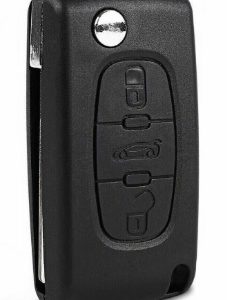 Radiocomando Chiave Auto Peugeot 407 3 Tasti, 649096, 9170X3.
 Ub. C17
