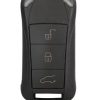Guscio radiocomando Porsche Cayenne, 3 tasti, con lama HU66.
Ub. K3
