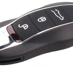 Radiocomando Chiave Auto Porsche Cayenne 958, Panamera, 3 Tasti, Con Lama HU66, KEYLESS.
 Ub. A10