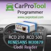 Attivazione Car Pro Tool Per RCD 210 / RCD 500 Panasonic (Renesas M30879)