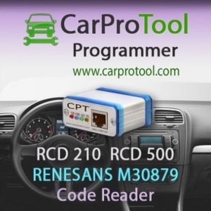 Attivazione Car Pro Tool Per RCD 210 / RCD 500 Panasonic (Renesas M30879)