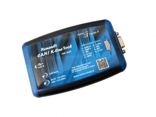 Rnlt CAN/K-line ECU Tool, Versione V4.24
