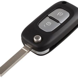Radiocomando Chiave Auto Rnlt Clio, Rnlt Kangoo, Rnlt Master, Rnlt Modus, Rnlt Twingo, 3, Modus, Twingo 2, Master, Kangoo, 2 Tasti, 7701210033. Ub. B15
