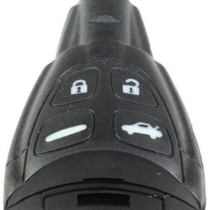 Guscio radiocomando chiave smart key auto Saab, 4 tasti, senza lama.
 Ub. G14