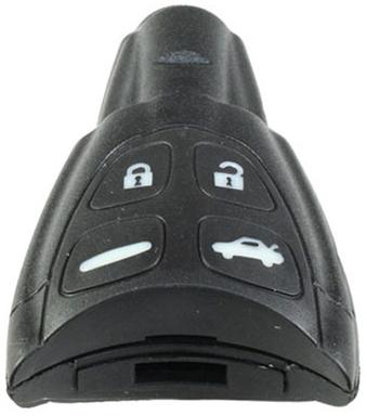 Guscio radiocomando chiave smart key auto Saab, 4 tasti, senza lama.
Ub. G14