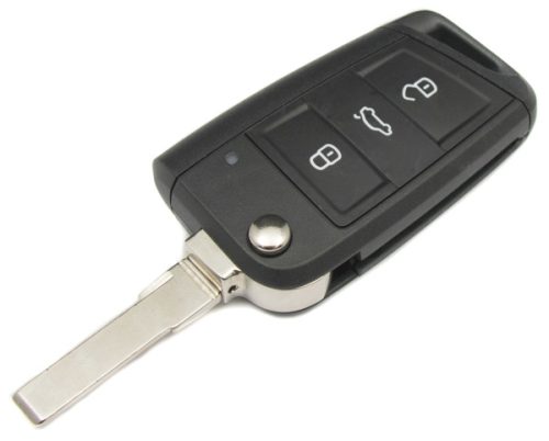 Radiocomando Chiave Auto Skoda Octavia 3 Tasti, 5E0959752D, 5E0959752K, 5E0959753D. Ub. B1