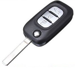 Radiocomando Chiave Auto Smart Fortwo CC W453, Forfour W453, 3 Tasti Hitag Aes, 4537600401.
 Ub. D7