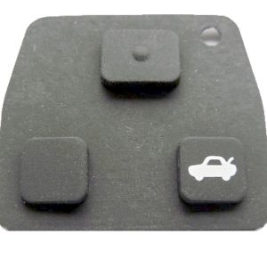 Gommino per radiocomando Toyota 3 Tasti, Ub. F10