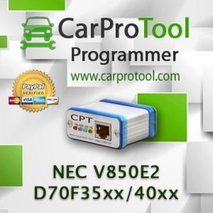 Attivazione Car Pro Tool Per Renesas V850E2 D70F35xx D70F40xx. FLUR0RTX
