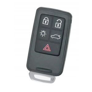 Radiocomando Chiave Auto Volvo 5 Tasti con Lama.
 Ub. B13