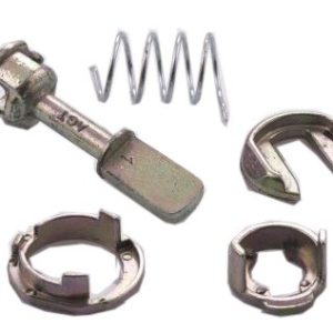 Kit Per Riparazione Serratura Portiera, Dispositivo Chiusura, Chiave Auto Volkswagen Passat, Polo, Bora, Con Leva Da 43 mm.
 Ub. W14