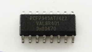 Transponder Vergine Radiocomando Chiave Auto PCF7943AT
