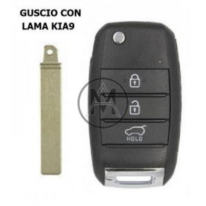 Lama Chiave Auto Radiocomando Hyundai Flip Kia8T