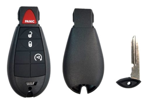 Radiocomando Chiave Auto Jeep, Grand Cherokee, Dodge Caravan, RAM, Journey, Chrysler Town & Country, PCF7961 ID46 433 M